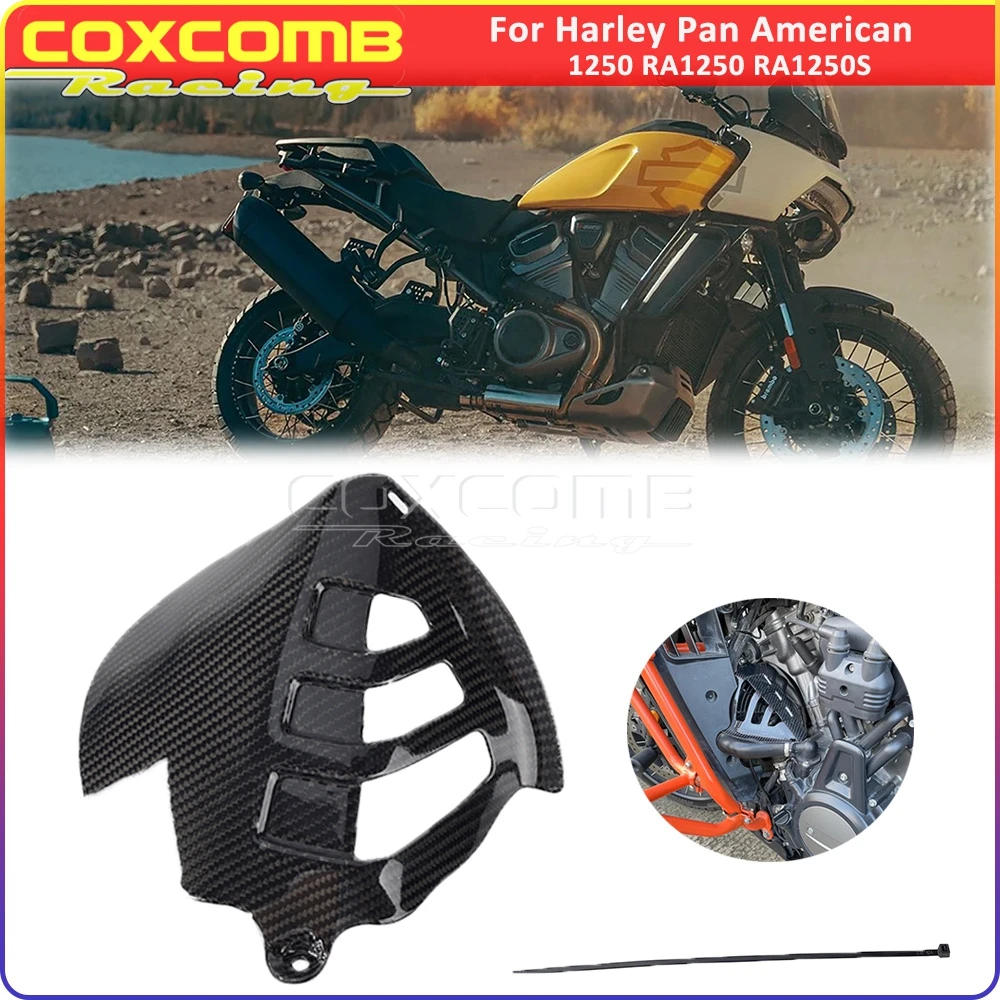 

For Harley Pan America 1250 RA1250 Special RA1250S 21-22 Hot Air Deflector Heat Shield Radiator Fan Cover Fairing Spoiler Guard