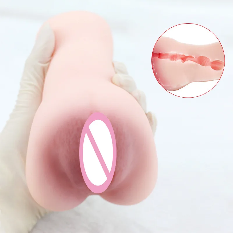 

Big Ass Realistic Vagina Male Masturbation Aircraft Cup Famous Device Inverted Mold Soft Women's Pussy Men's Adult Sex Toys