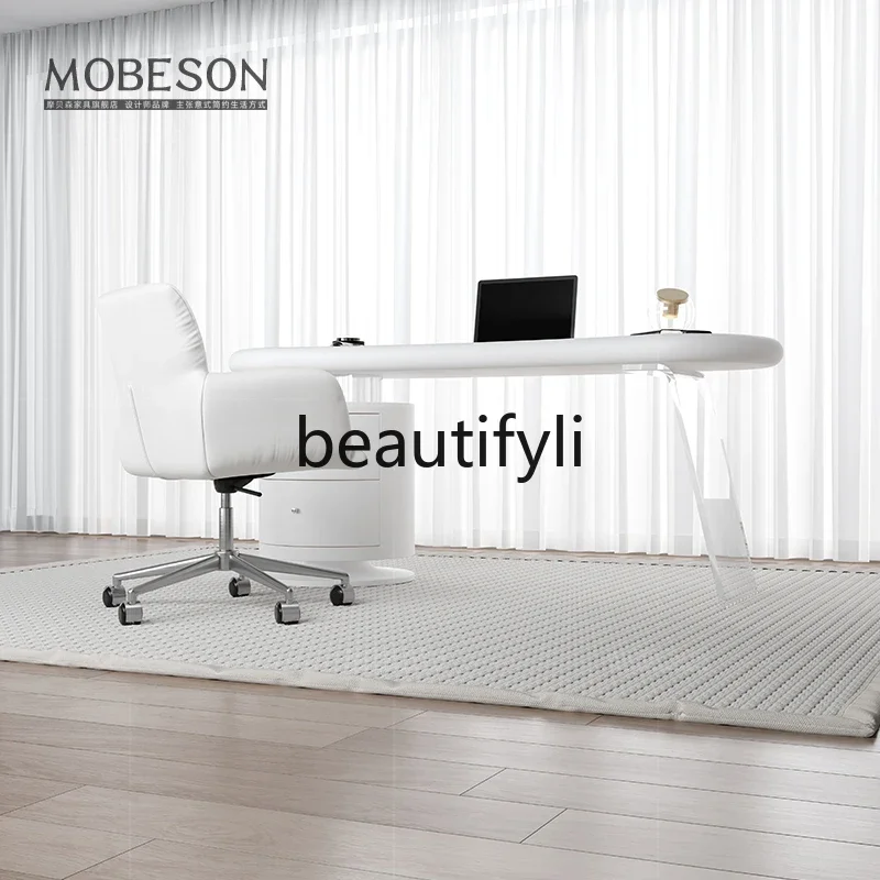 

2003Designer special-shaped acrylic desk study computer table home study table