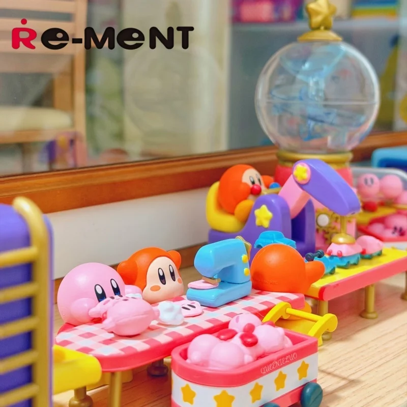リーメント ワドルディの玩具工場 カービィ ブラインドボックス ミニチュアシーン キャンディトイ コレクタブルオーナメント 子供向けギフト アクションフィギュア