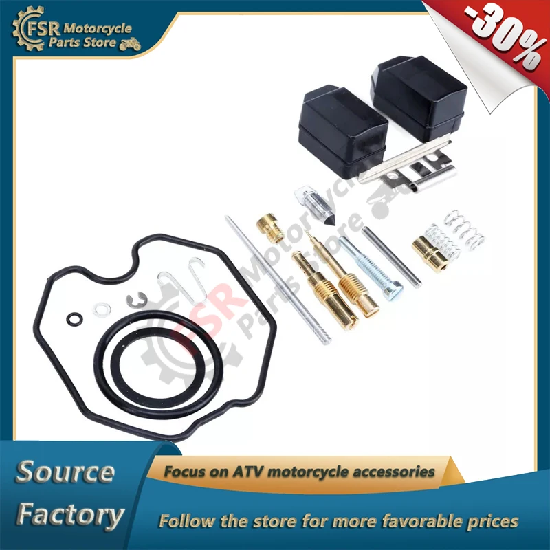 Kit rekonstruksi dan perbaikan karburator, Cocok untuk Kymco MXU 250 300 & KXR 250 Maxxer 250 300, Suku cadang quad