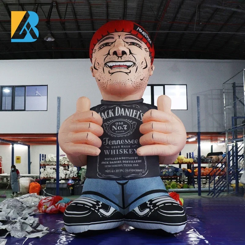 Personalized Large Inflatable Figure Blow up Characters for Advertising Display Toy