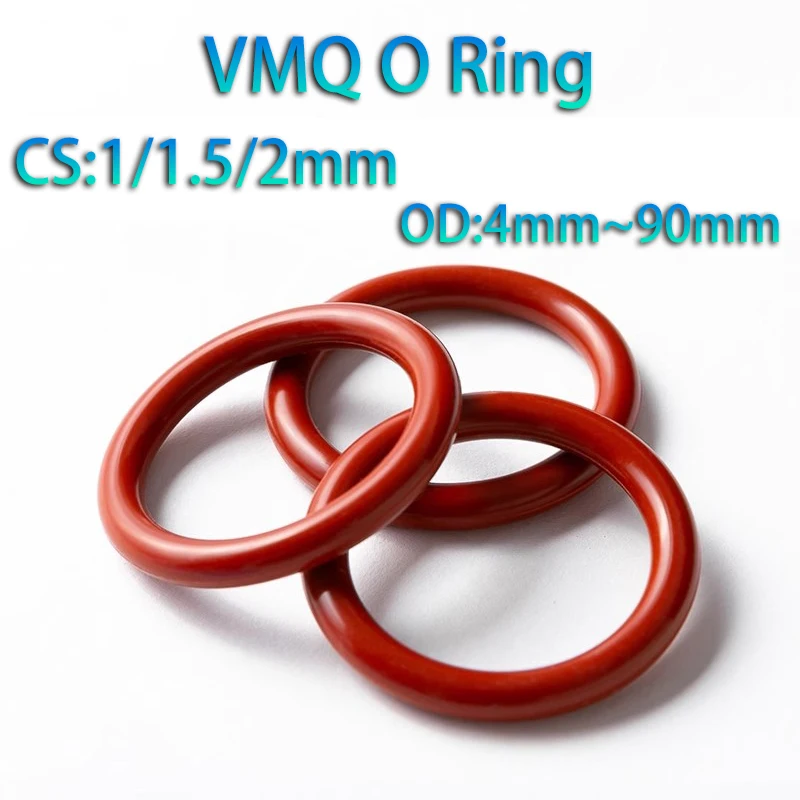 Red Silicone O Ring…