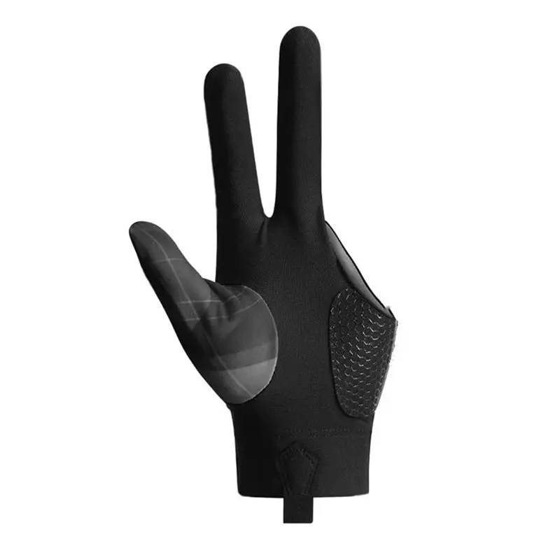 

【BIG SALE】Billiards Glove For Left Hand, 3-Finger Pool Gloves, Snooker Cue Sports Glove, Popular Pool Glove For Left Hand