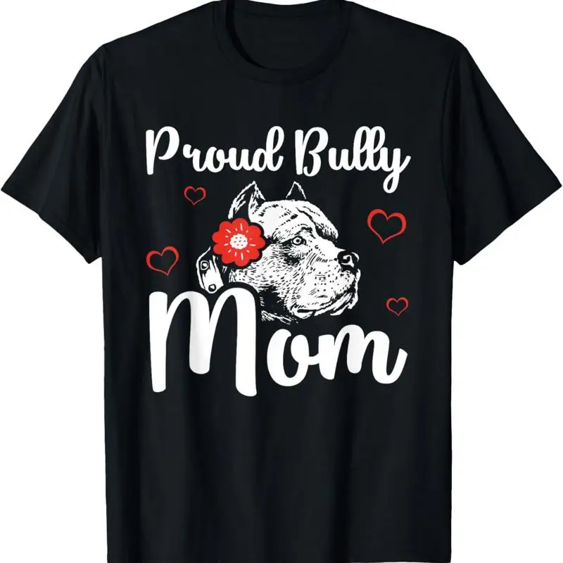 Camiseta Bully Mom American Pitbull Dog Owner