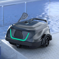 WYBOT A1 Wireless Swimming Pool Cleaner Robot Scheduled Cleaning for Floor Edge Dual-layer Filtration 120mins Working Time