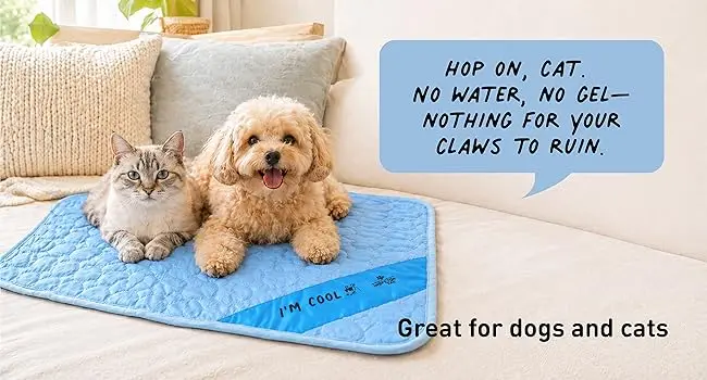 cooling mat no gel no leak