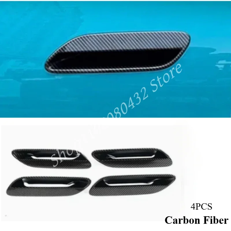 For Xiaomi SU7 2024 2025  Car accessories ABS Door Handle Bowl Door handle Protective covering Cove Trim