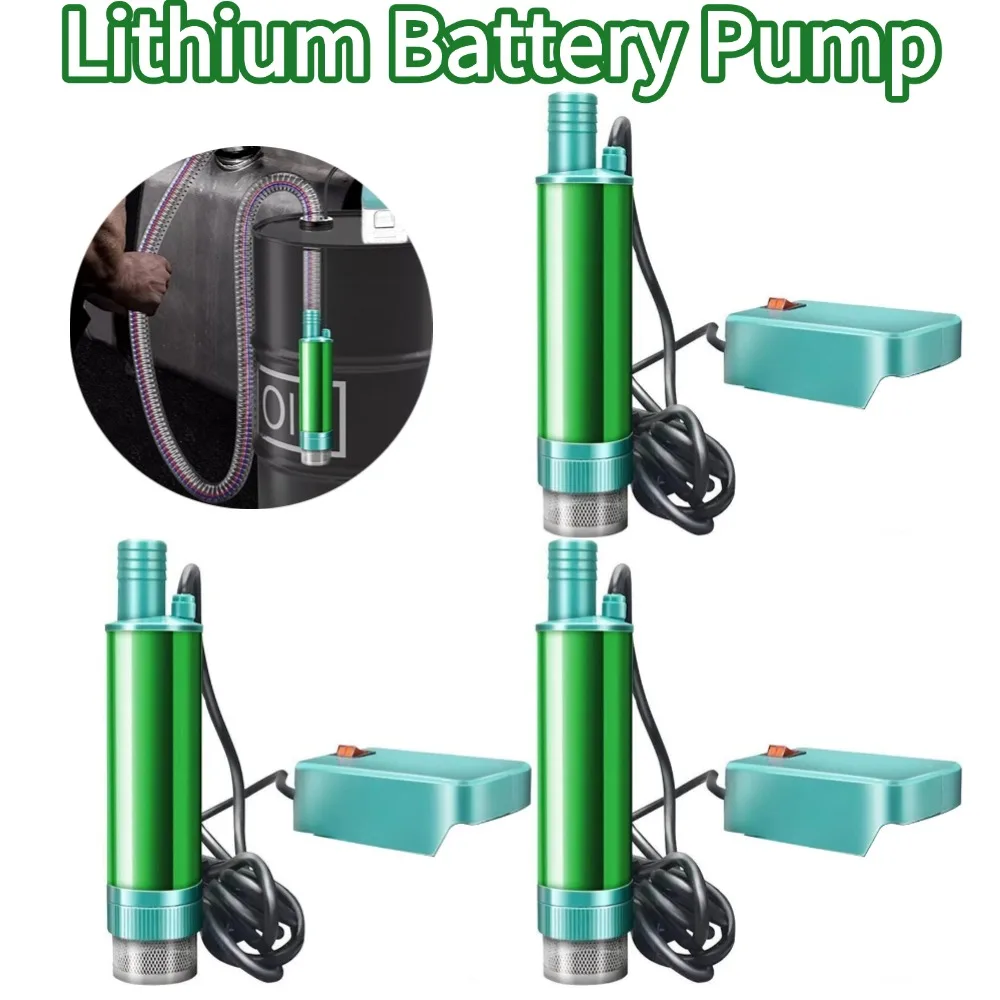 แบตเตอรี่ลิเธียมสําหรับ Makita 18V แบตเตอรี่ BL1830/1840/1850/1860 38 มม.ไร้สายดีเซลการใช้ Water Transfer ไฟฟ้าปั๊มน้ํา