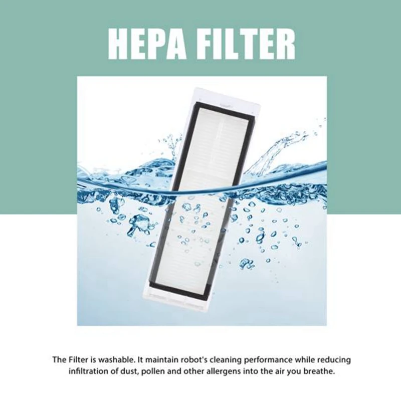 Dreame-ロボット掃除機用のスペアパーツ,ロボット掃除機用のスペアパーツ,ローラー,メインサイドブラシ,フィルター,モップクロス,d10s,d10s pro