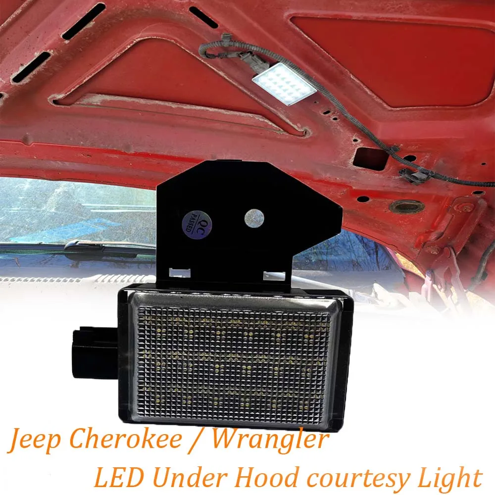 

LED Under Hood courtesy Light For 1998-2001 Jeep Cherokee Grand Cherokee For Jeep Wrangler 1998-2007 Jeep Plymouth Neon 98-2001