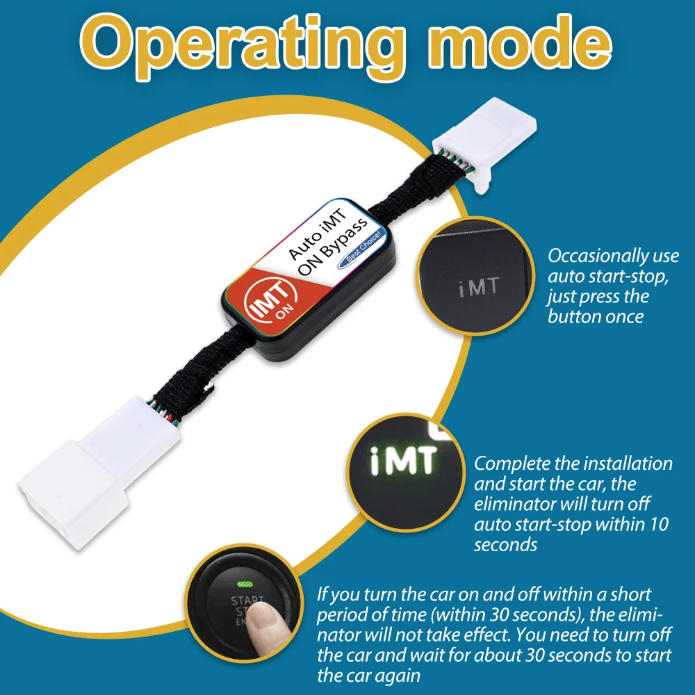 For 2023+ Toyota GR Corolla Auto iMT On Kit Automatic iMT Mode Always On Wiring Harness Cable Bypass Device