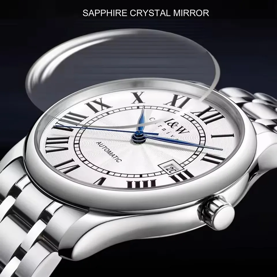 IW Carnival Women Mechanical Wrist Watches Automatic Movement Famous Brand Accessories Ladies Sapphire Mirror Waterproof Watch