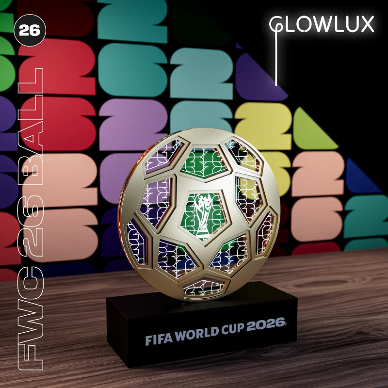 FIFA 월드컵 골든 축구공 LED 데스크 램프 아크릴 - Decor Lighting Fans 리뷰 및 가격