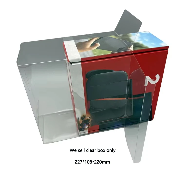 Transparente Klare PET-Abdeckung für SWITCH 2 für NS2-Konsolen-Sammelbox