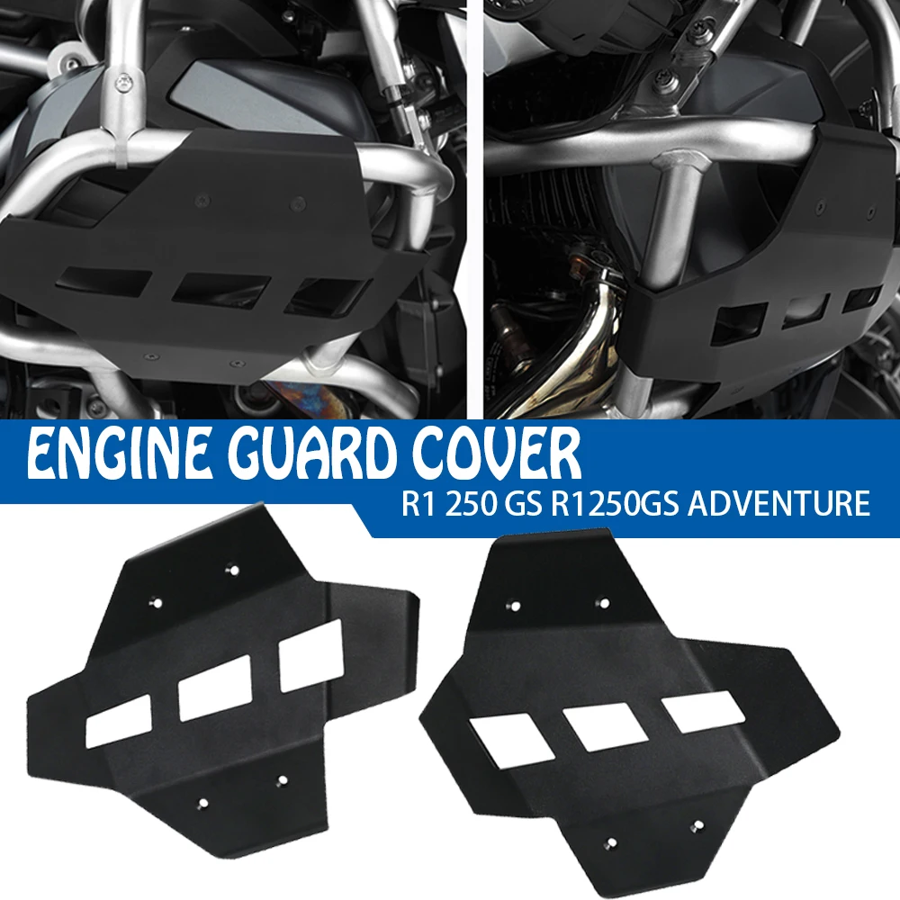 

Motorcycle Accessories CNC Cylinder Head Guards Cover For BMW R 1250 GS ADV 1250GS R1250GS Adventure Engine Guard 2019-2021 2020