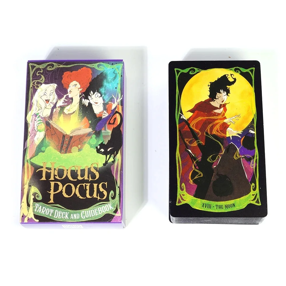 لعبة بطاقات سطح السفينة من Hocus Pocus مكونة من 78 قطعة هدية لبطاقات