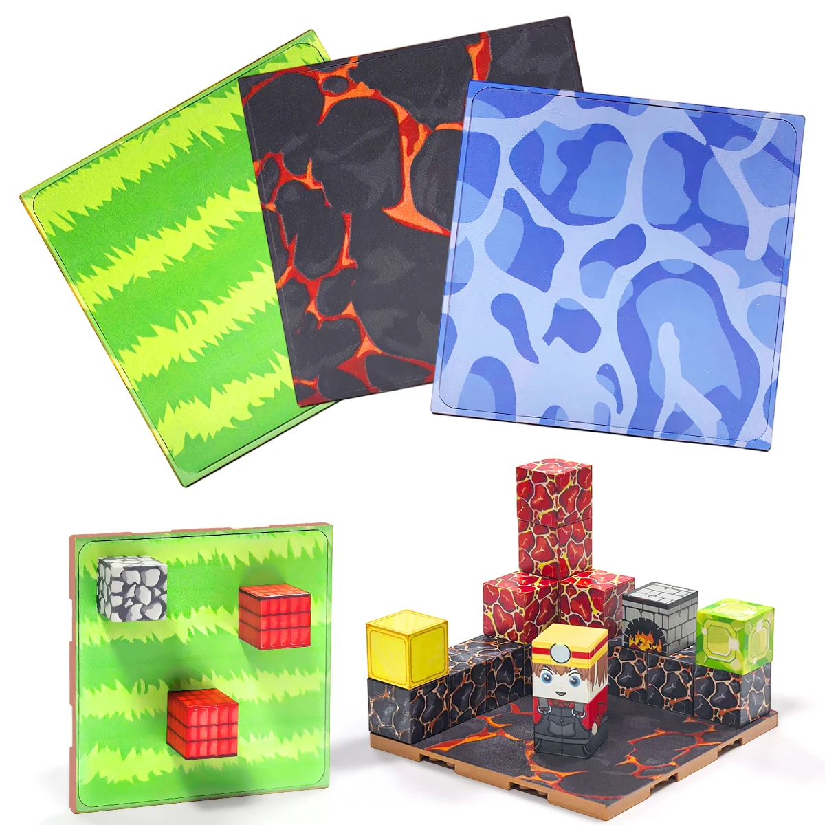 

Магнитная базовая пластина для конструктора, набор для самостоятельной сборки, развивающая игра для мальчиков и девочек, магнитные пазлы, развивающие интеллектуальные способности, STEM-игрушки, подарок.