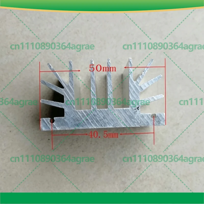 For 247 Dense Tooth Aluminum Heatsink 50X28X30mm Power Amplifier Radiator, Power Tools Accessory