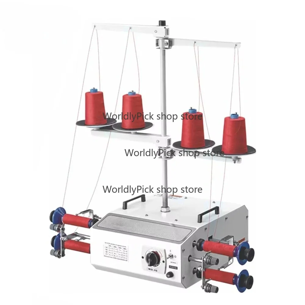 Industrial Desktop Embroidery Thread Distributor Sewing Machine for Clothes Four Thread