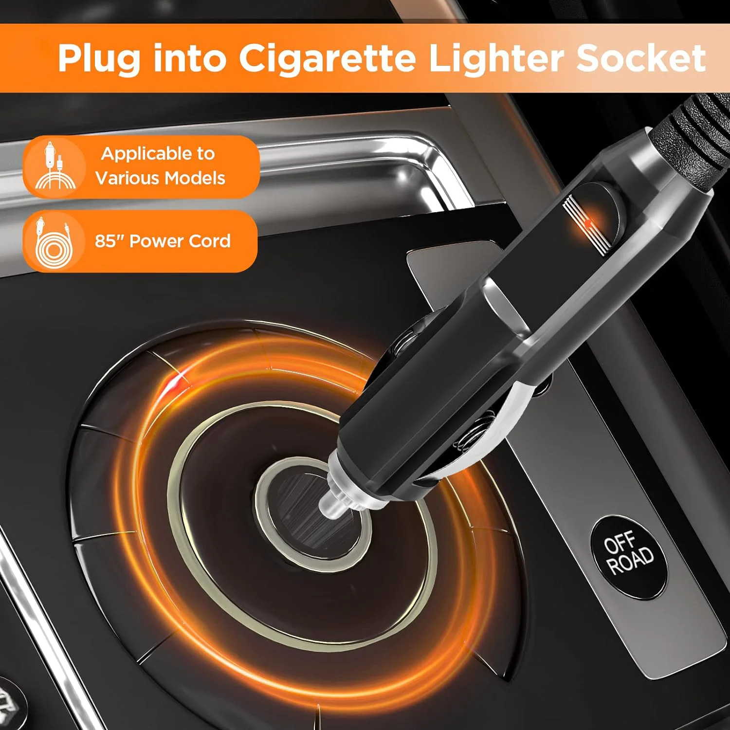 Auto Outdoor 12V Car Heated Blanket Throw- Warm Companion for Winter In-Car Naps