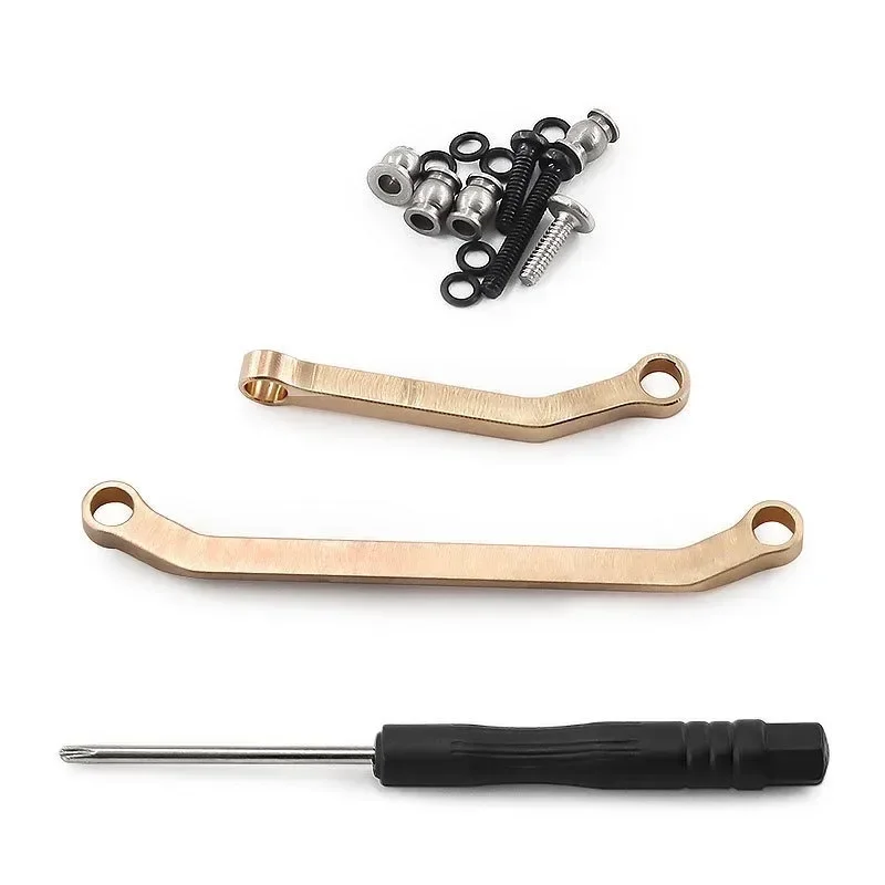 Black Coating Brass Steering Links for 1/30 Axial SCX30