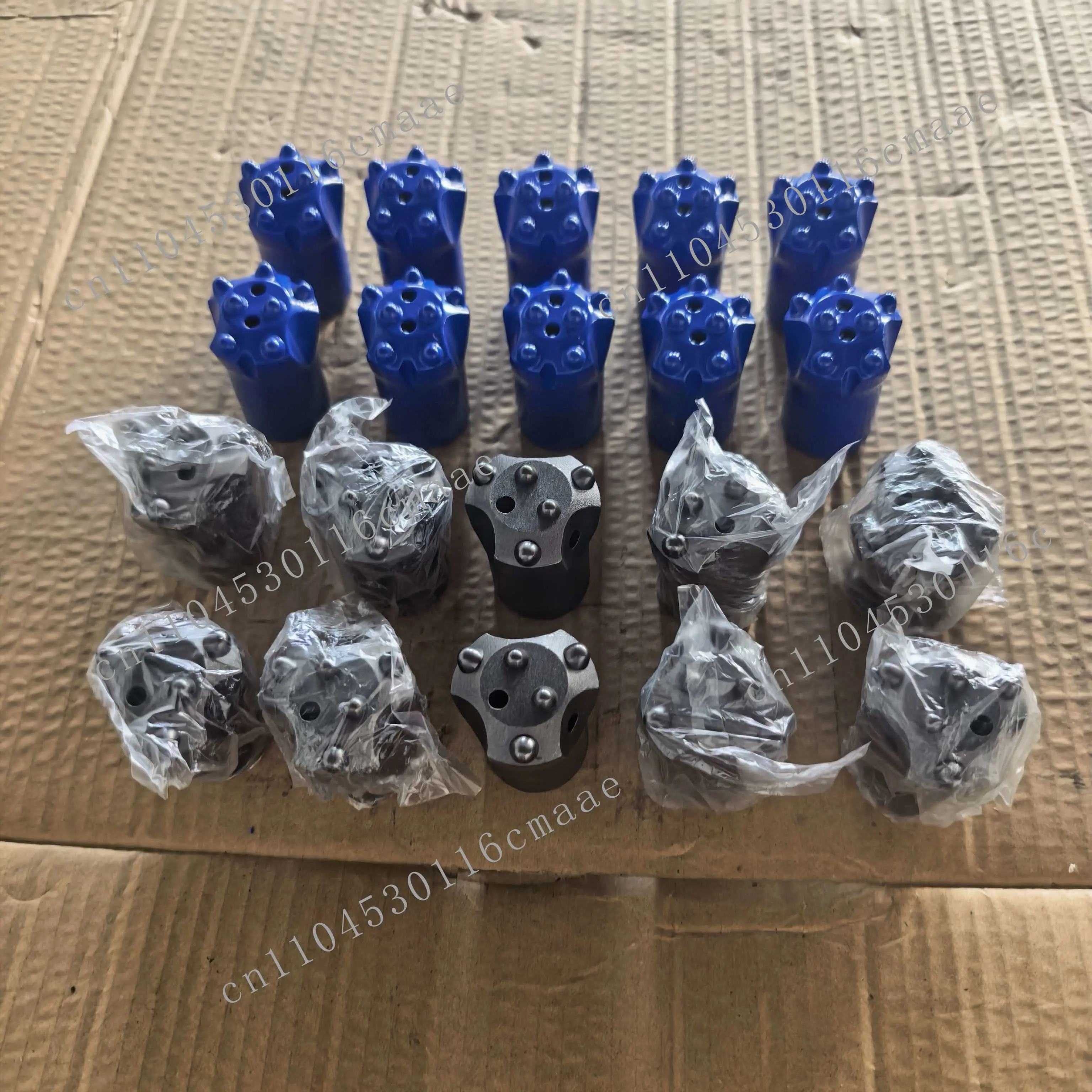 Q742mm-722 push-button drill bit, cone push-button rock drill bit for electric drill