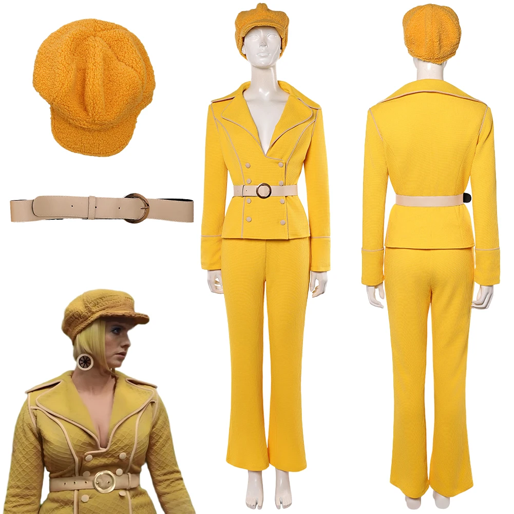 

Pirate Miss Valentine Cosplay Fantasy Yellow Suits 2026 Live Action TV Pirate Costume Disguise Halloween Adult Women Outfits