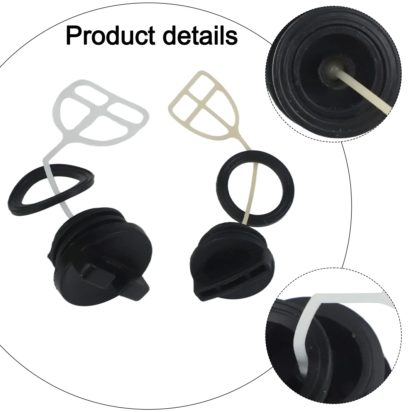 For Chinese 5200 52cc Chainsaw Pro Oil Cap Replacement Part Home Accessories Cap Oil Gas Washer Gasket Practical Hot