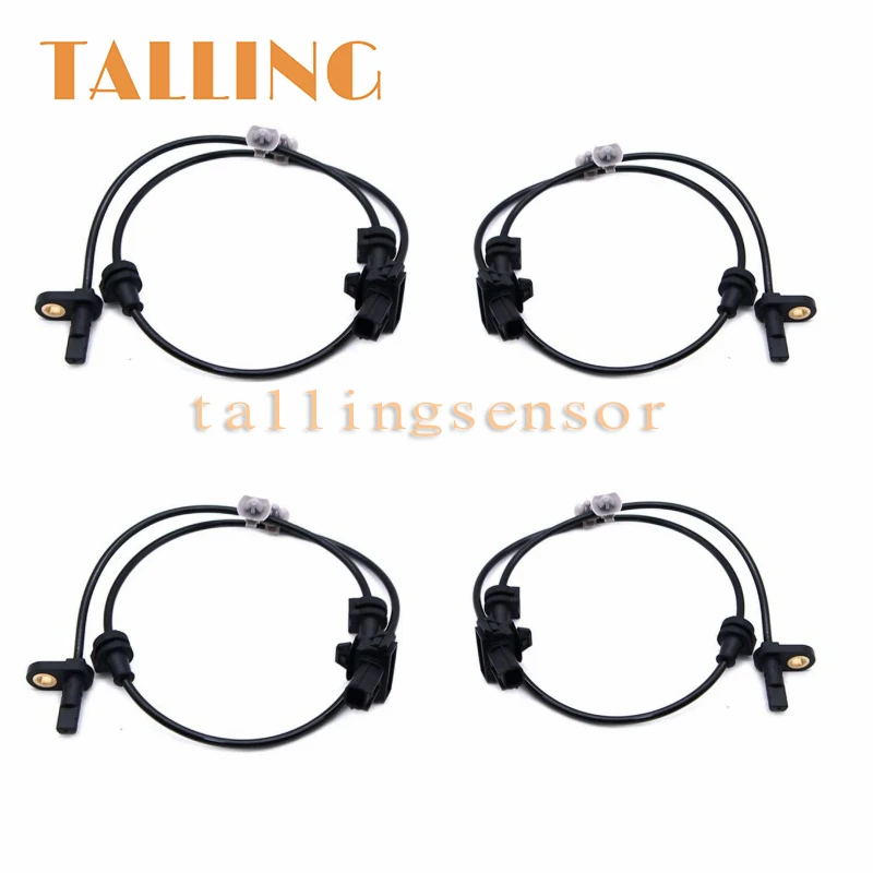 4PCS 57455-TEA-T01 Front Rear  ABS Wheel Speed Sensor For Honda Civic 2016-2019 57450-TEA-T01 47560-TEA-T01 47510-TEA-T01