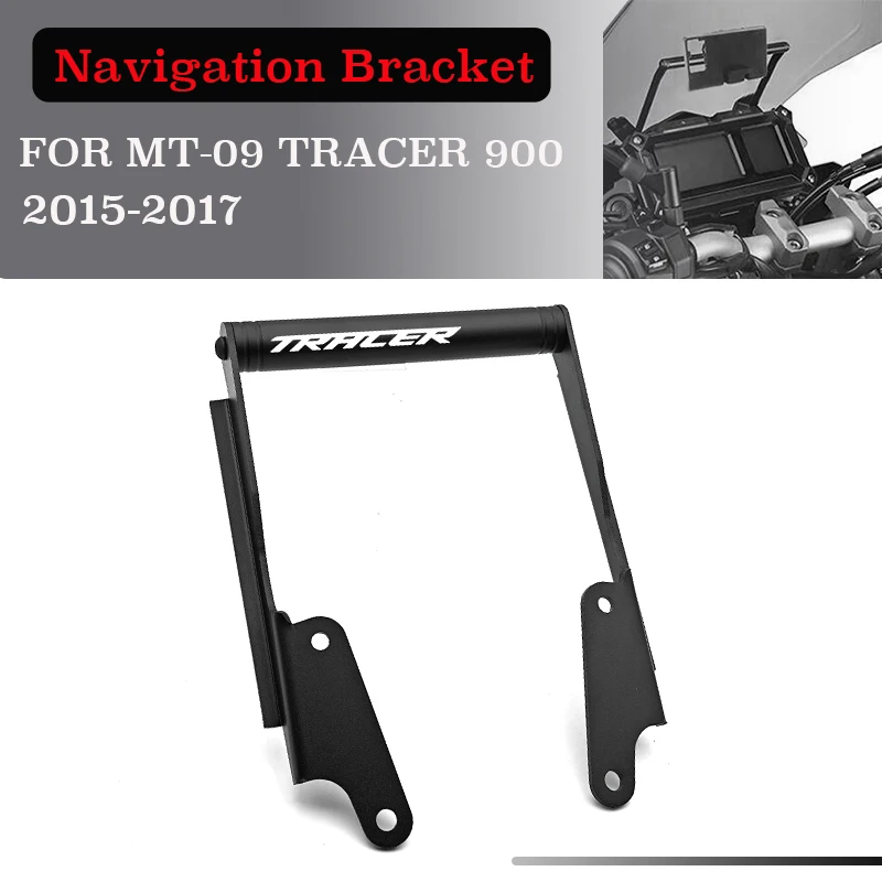 GPS Navigation Bracket  For YAMAHA MT09 Tracer MT-09 Tracer 900 FJ09 FJ 09 2015 2016 2017  GPS Phone Navigation Mount