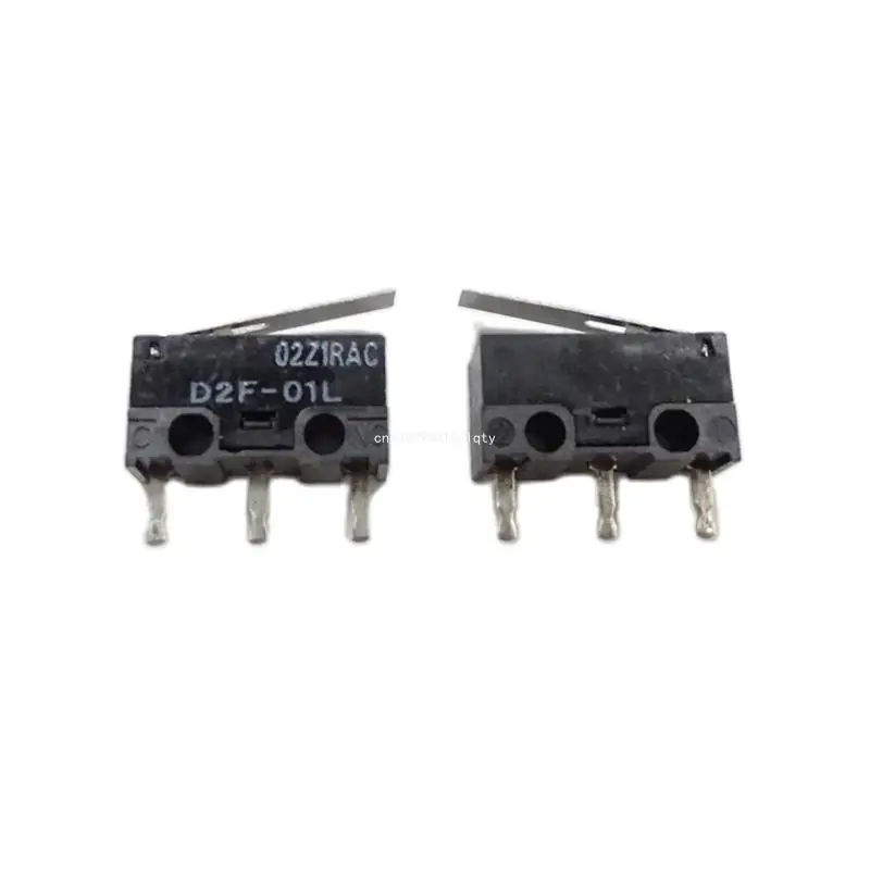 2/10PCS Mouse Micro Switches Original D2F-01L (10M Clicks) Mouse Button Limit Switches 3Pins Japan Dot 1.47N Dropship