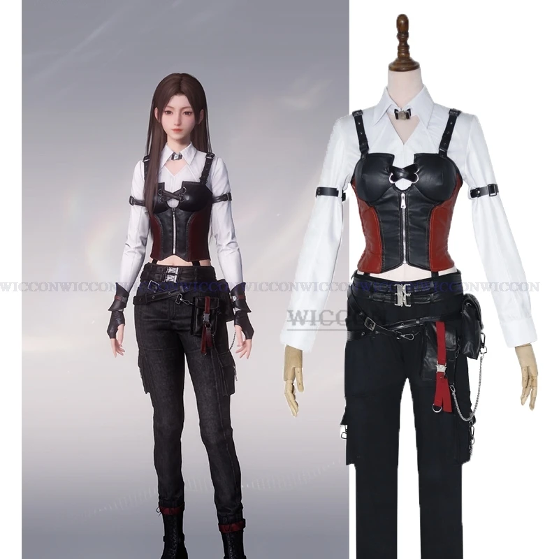 

Love And Deepspace Cosplay Anime Game Heroine Cos Xavier Zayne Rafayel Xavier SUPACE Uniform Woman Girls Cosplay Costume