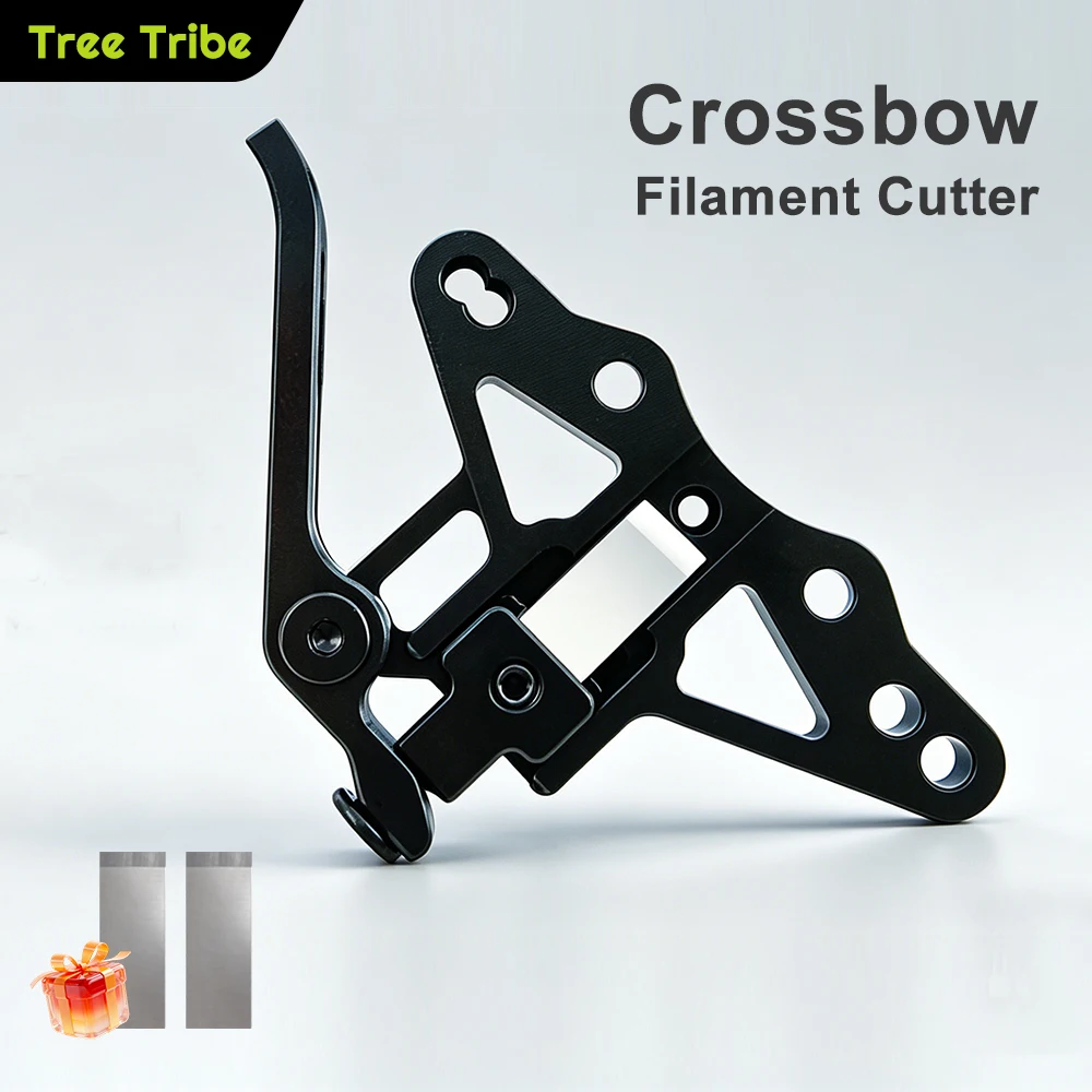 

Tree Tribe CNC Crossbow Filament Cutter for 3D Printer Toolheads Compatible with A4T - Filament Cutting Tool