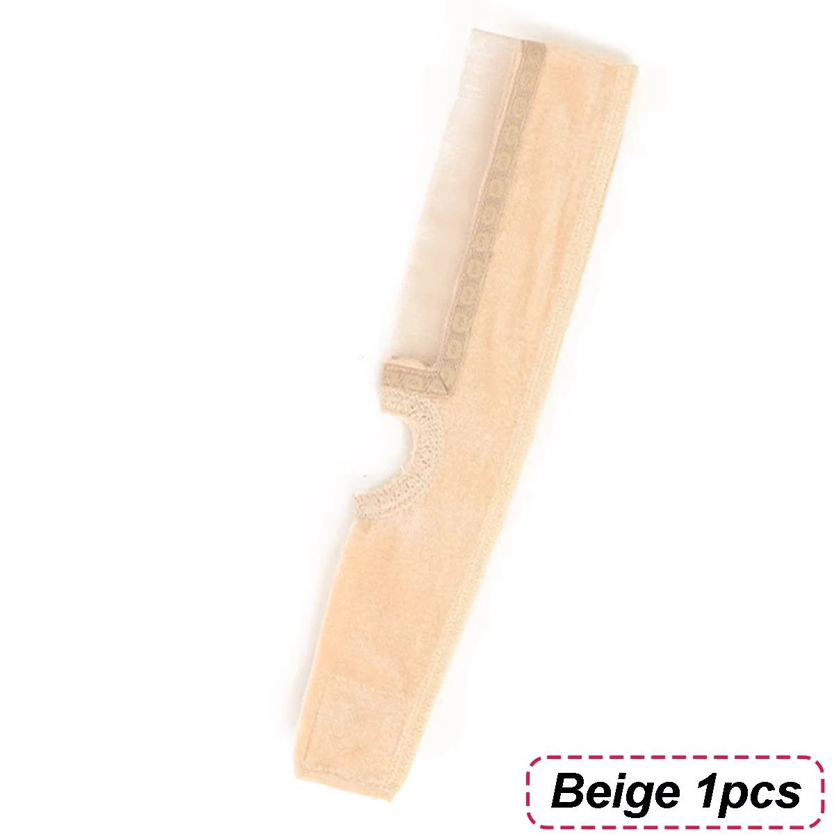 Kanten pruikgreepband voor dames, pruikgrijper met ooruitsparingen Natuurlijke kanten rand, 1 stuks antislip verstelbare pruikhoofdband - afbeelding 1