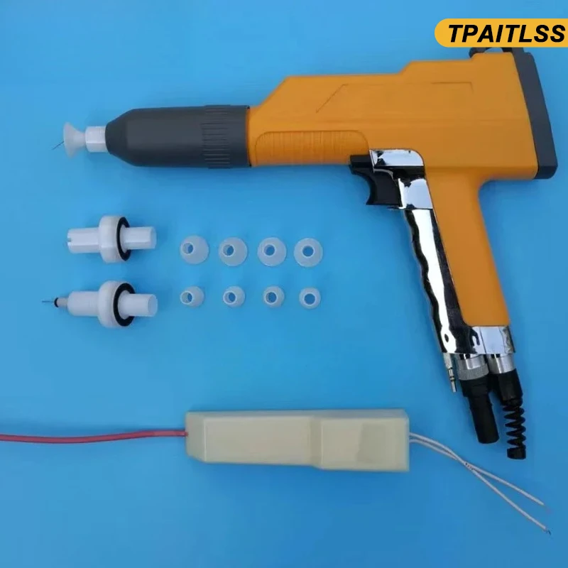 

1pcs Universal Shell of Manual Electrostatic Powder Coating Spray Gun+ HV Cascade New
