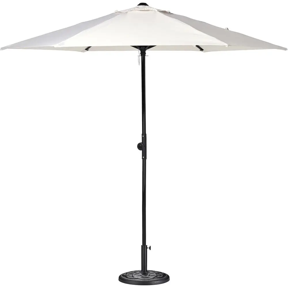 

Heavy-Duty Outdoor Patio Umbrella with Base, Suitable for Garden, Deck, Beach, and Events