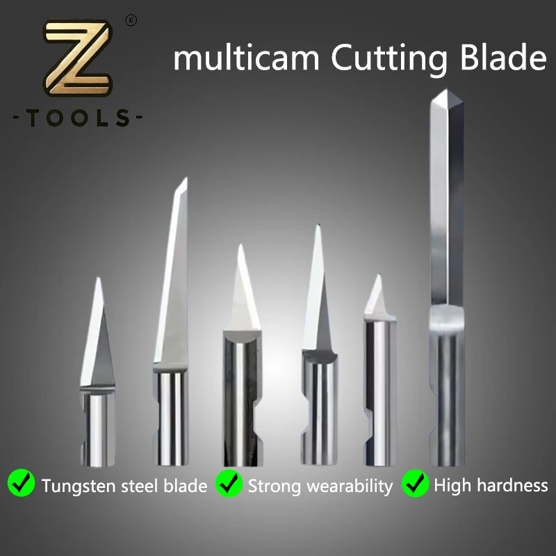 Multicam Cutter ECOCAM Ameida AOL Jwei Iecho Atom ZundAxyz Aristo ESKO KONGSBERG AXYZ Vibrating Knife Oscillating Blade 10PCS