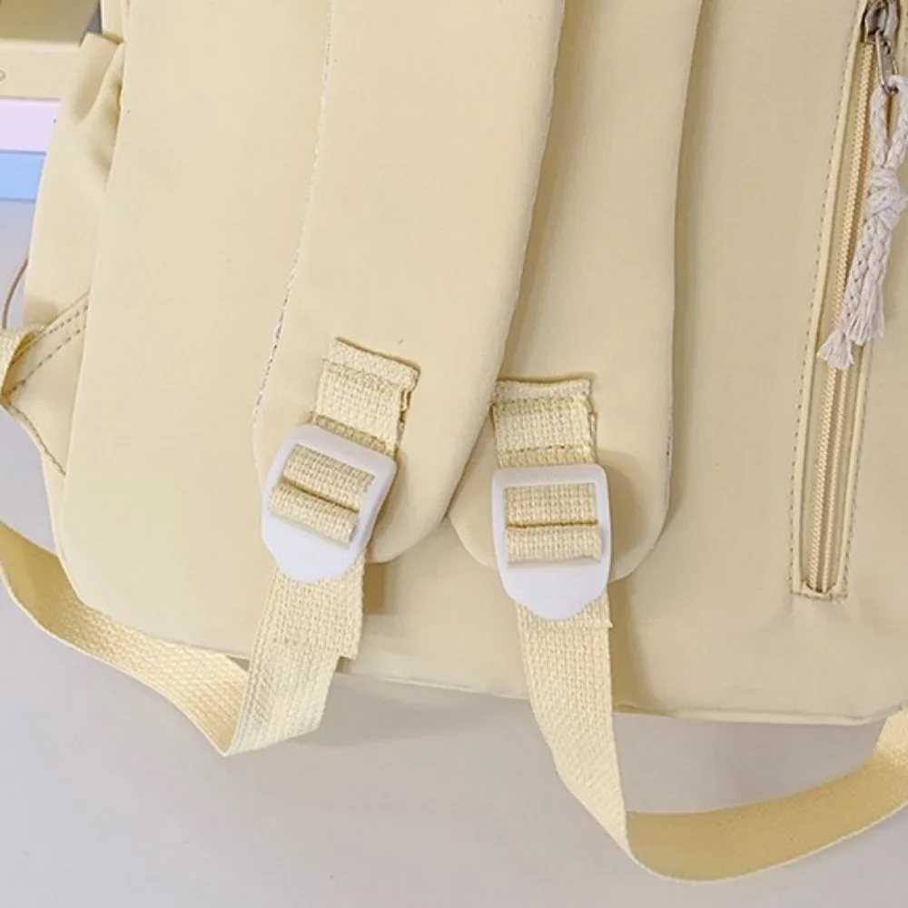 New Bow Lace Backpack Lolita-style Adjustable Straps Cute Girls Backpack Student Daypack Daily Outings