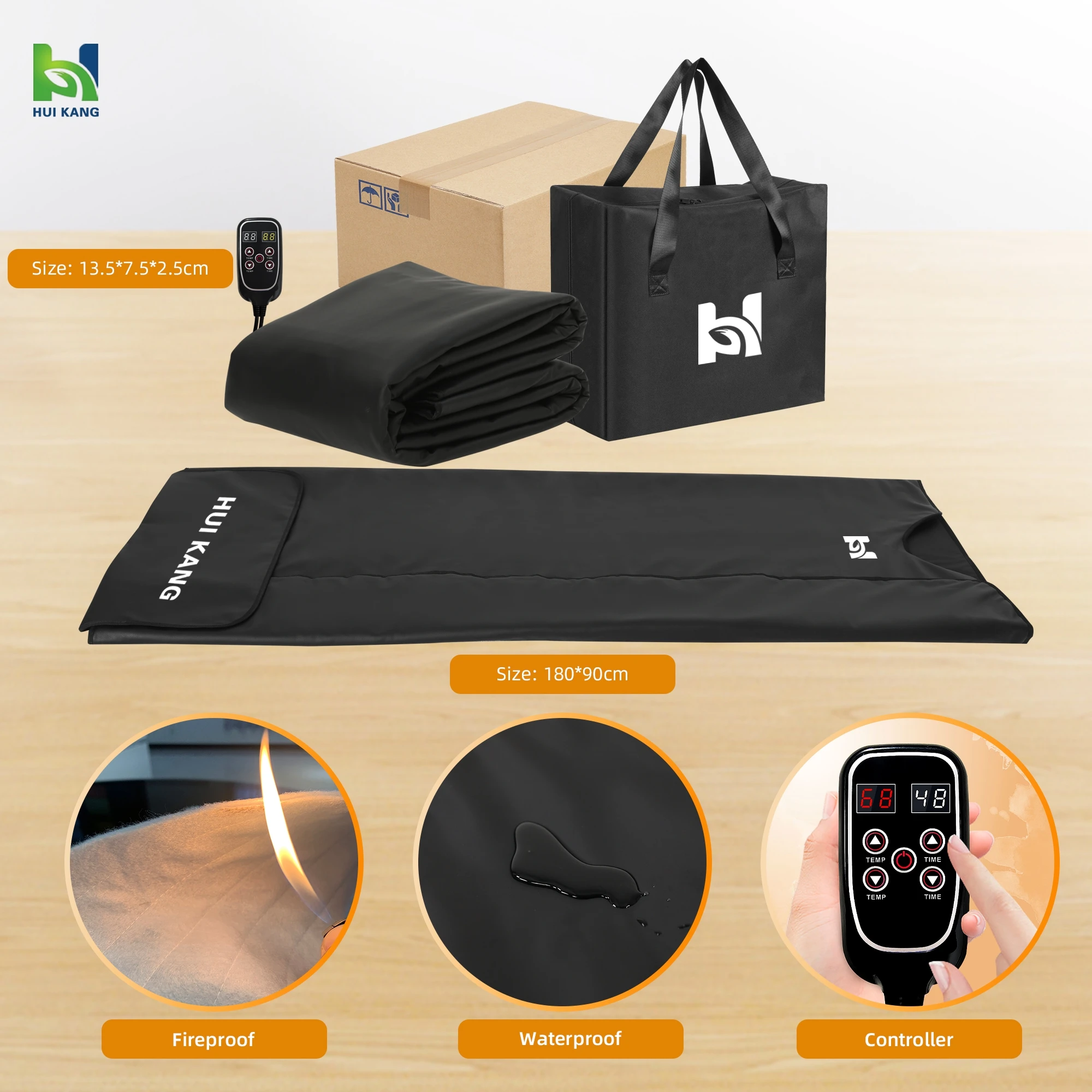 Manta de sauna con 1 zona de c - Sauna Blanket Infrared reseña y precio