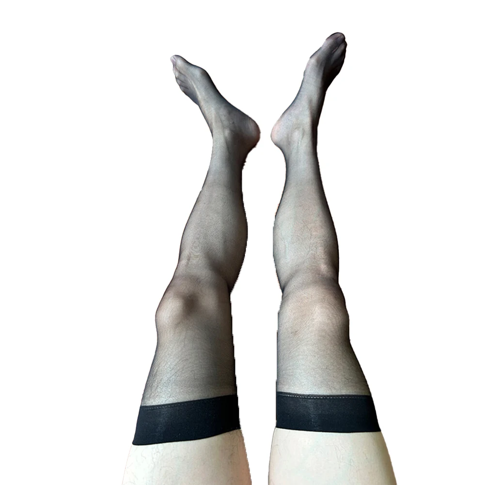 

Formal Gentleman Socks Formal Party Socks 68-75 Cm 26.8-29.5 Inch Men Sheer Socks Brand New Condition Glossy Finish