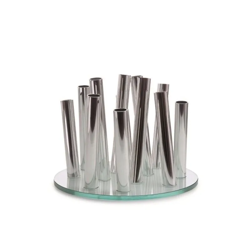 Acrylic stainless steel bouquet vase, living room TV cabinet coffee table