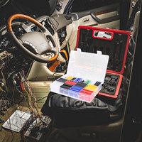 580pcs Heat Shrink Tubing Electrical Cable Sleeve Colorful Connector Kit Wire Wrap Tube PE Material Corrosion Resistance High