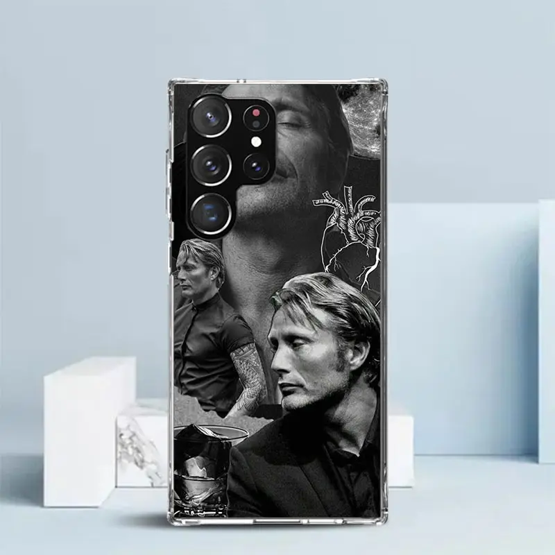 Hannibal Movie Phone Case For Samsung Galaxy S22 S23 S24 Ultra S21 S20 FE S10 Plus S10E S9 S8 + S7 Edge Soft TPU Back Cover