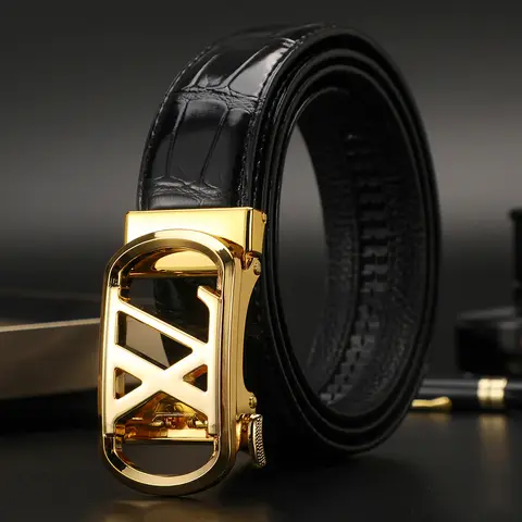 High Quality Luxury Brand Designer Suit pants Belts Male Automatic Buckle Men belts Leather Belt for men Strap for Jeans