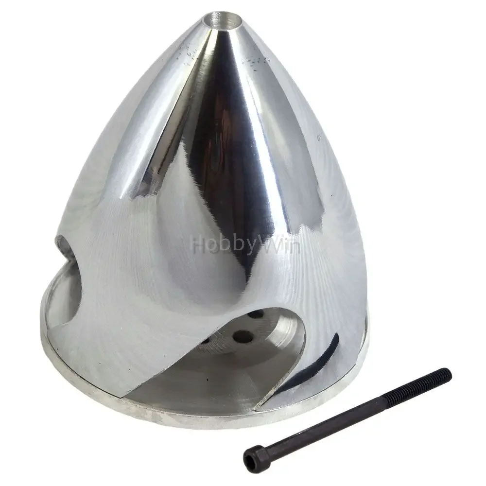 Spinner en aluminium 3,5 pouces /89mm pour moteur à essence DLE à arbre de 10mm, avion RC Warbird Sporter Trainer