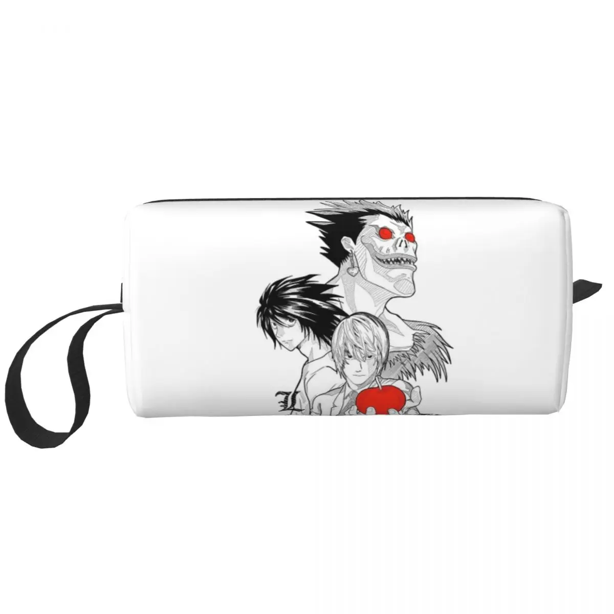 Death Book Death Note Anime Pencil Case for Boy Girl Gifts Pen Box Pencil Bag Stationery Supplies Travel Women Organizer Pouch