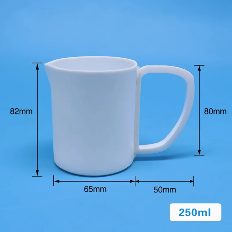 

Handle tetrafluoro beaker polytetrafluoroethylene beaker corrosion-resistant high temperature resistance PTFE