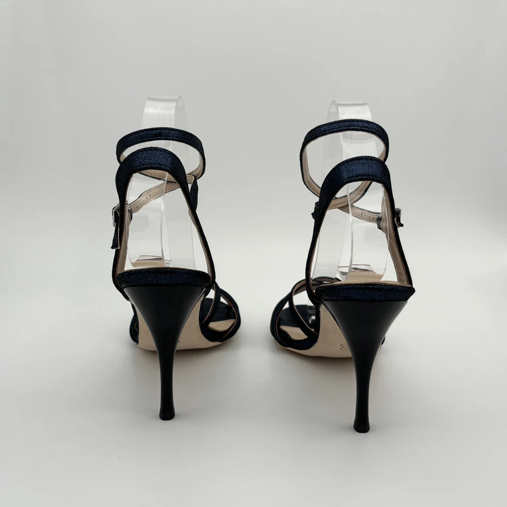NEW  Argentina Tango Shoes Leather Hard Sole 7.5cm 9cm Heel Party Shoes Shipping Free   Flamico Shoes T623235DBL view 4