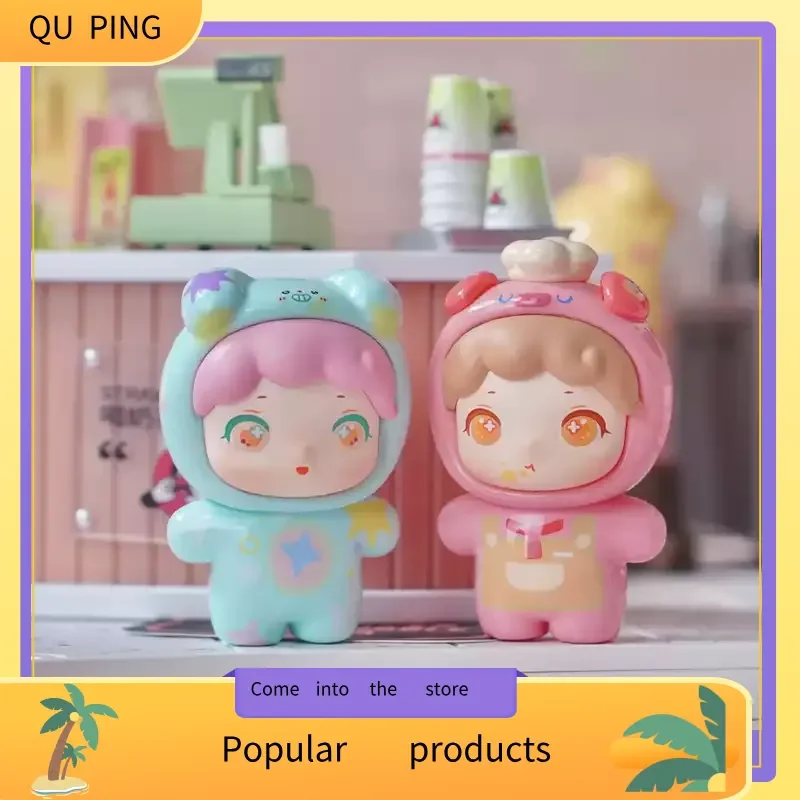 

Городской ребенок, модный Pop Nii «Is at Work», слепая коробка, коллекционная игрушка, милое настольное украшение ручной работы для детей и взрослых, коллекционеров